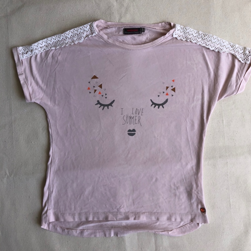 Catimini Pink Cat T-shirt